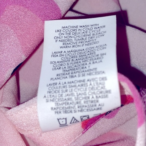 CABI floating poppies print floral top size xsmall - Picture 11 of 11